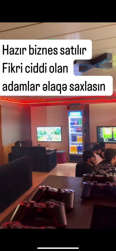 kafe avadanligi: Şirvan Hazır biznes satılır-Playsatation🎮 Playsatation 3– 7ədəd