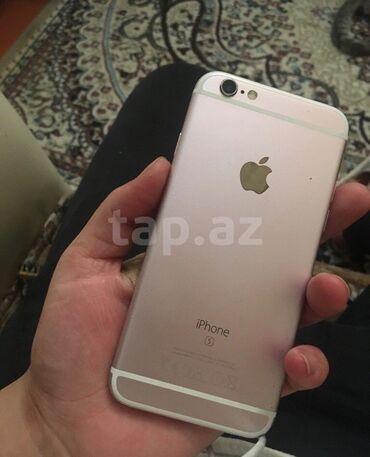 iphone 6 купить: IPhone 6s, Rose Gold, Barmaq izi