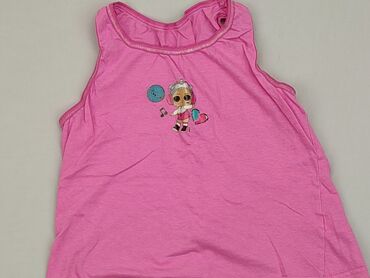 neonowa różowa bluzka: Bluzka, George, 8 lat, 122-128 cm, stan - Dobry
