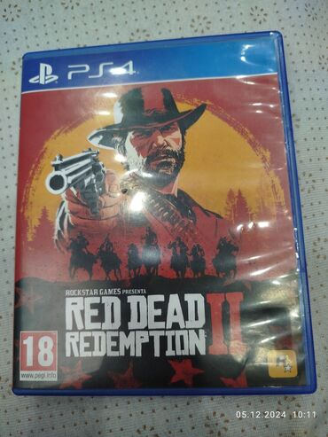 oyunu: Red Dead Redemption 2, Rol oyunu, İşlənmiş Disk, PS4 (Sony Playstation 4), Ünvandan götürmə