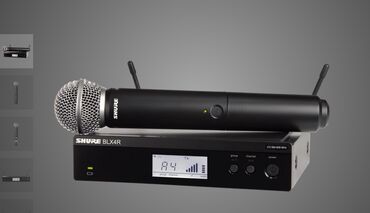 Mikrofonlar: İşlənmiş Simsiz (Bluetooth) Mikrofon Shure — 8