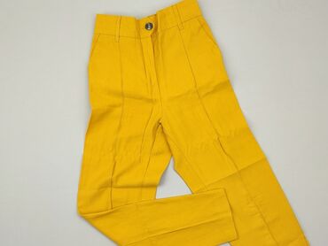 spódniczka w kratkę żółta: Spodnie materiałowe, Esmara, S, stan - Dobry