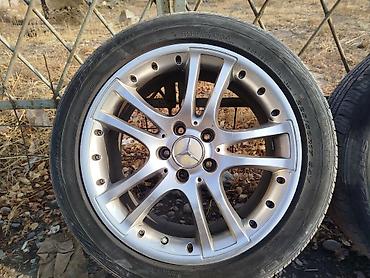 225 70 17: Диски R 17 Mercedes-Benz, Комплект, отверстий - 5, Б/у — 2
