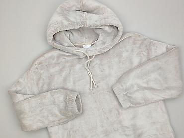 bluza niebieska hm: H&M, Bluza z kapturem damska, rozmiar S — 1