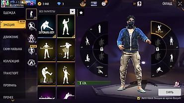 forerunner 965: Аккаунт Free Fire Основное: - Уровень профиля: 63 - Ник в игре — 4
