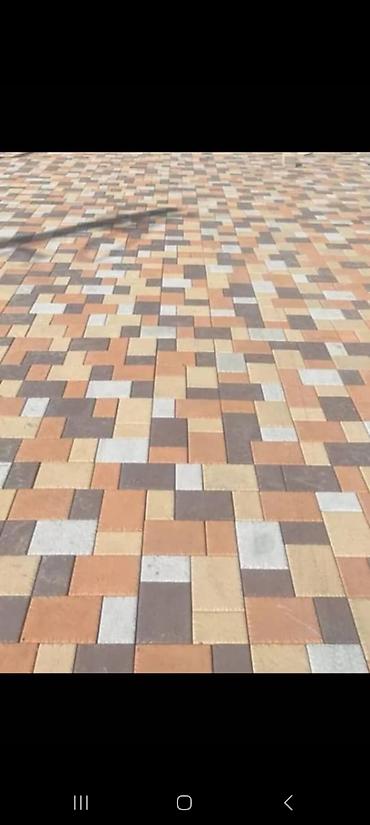 Укладка плитки: Тротуарная плитка и бордюры - Тип покрытия: вибропрессованная — 9