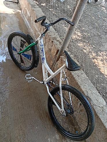 velosiped satisi kreditle: BMX tərzli uşaq/yeniyetmə velosipedi - Çərçivə: polad, ağ rəngdə — 5
