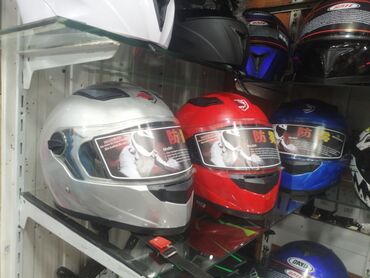 Moto dəbilqələr: 1 ci şəkildəki Moto kaska 29-azn 2 ci və 3cü şəkildəki Moto kaskalar — 15