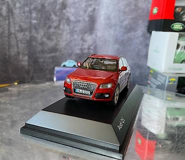 Avtomobil modelləri: Коллекционная модель AUDI Q5 MJ facelift volcano red 2013 Dealer — 14