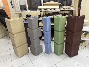 Digər bitirmə materialları: Fasad üçün dekorativ elementlər və hazır detallar - Material: sıxlığı — 34