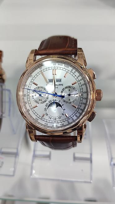 Aksesuarlar: Patek Philippe klassik kişi qol saatları – çoxfunksiyalı xronoqraf və — 6