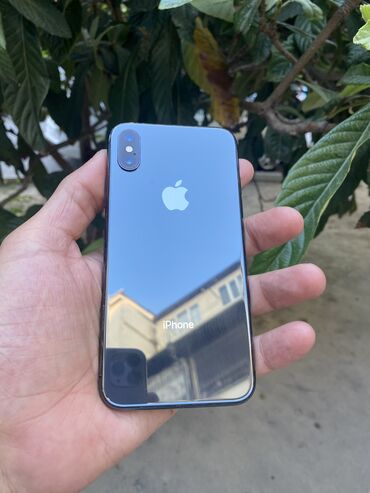 Apple iPhone: IPhone X, 64 GB, Qara, Face ID