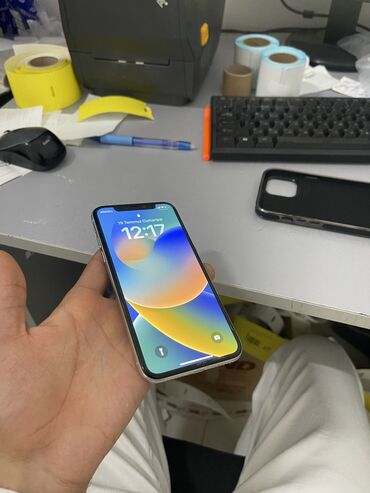 hdd yaddaş: IPhone X, 64 ГБ, White Titanium, Гарантия, Face ID