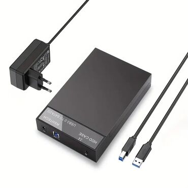 Комплектующие для ПК и ноутбуков: 2.5/3.5 hdd qutusu usb 3.0. Təzə