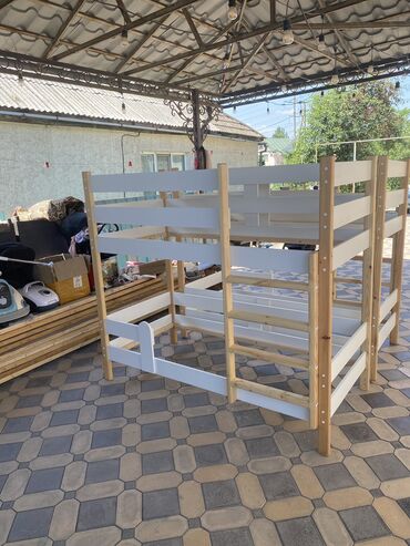 Двухъярусные детские кровати: Двуярусные кровати Качество до120кг выдерживают На заказ 3-4 дня — 11