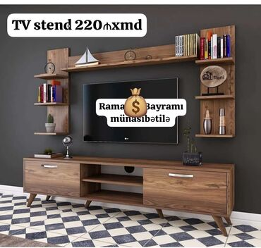 art line мебель: TV stend rəng seçimi var