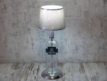 Рабочие настольные лампы: Светильник ночник. настольная лампа из бутылки виски и крепких — 13