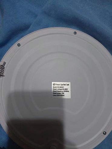 Elektrik malları: Dairəvi LED panellər – tavan üçün Texniki göstəricilər: - Model — 2