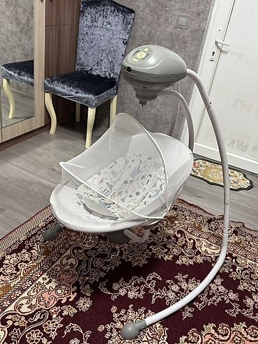 Beşiklər: Uşaq elektrik yelləncəyi/swing - Yumşaq və rahat oturacaq, çıxarıla — 4
