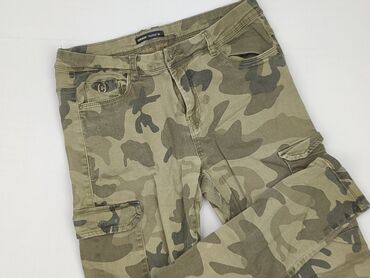 Cropp, Material trousers for women, L (EU 40)