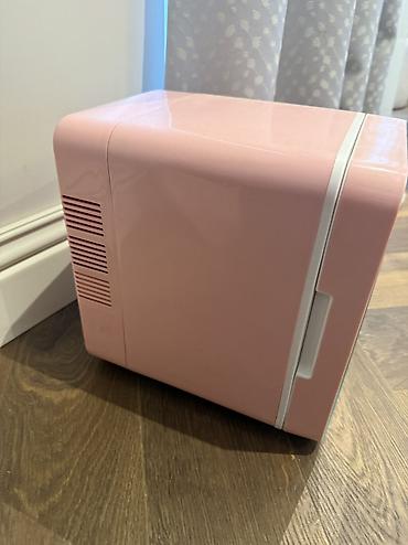 soyuducu: Mini soyuducu – çəhrayı, şüşə ön qapılı - Kompakt stolüstü model — 2