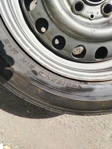 İşlənmiş Disk təkər 195 / 65 / R 15, 5 Boltlu