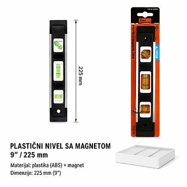 KMT Mali plastični libela 9367952 Kompaktan plastični nivel sa