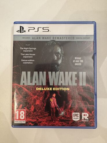 Playstation 5 Game Alan Wake 2 + Alan wake 1 code