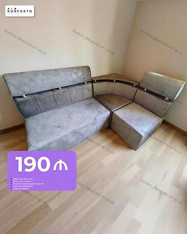 kredit divanlar: Mətbəx üçün künc divan - Ölçülər: 170 × 120 sm - Model: mətbəx künc — 1