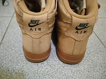 Patike: Nike Air Force 1 broj 39 – duboke patike od prevrnute kože - Model — 9