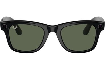 очки с камерой: Солнцезащитные очки очки, Ray-Ban, Унисекс, Вайфареры, Линзы поляризованные, Оригинал, Б/у