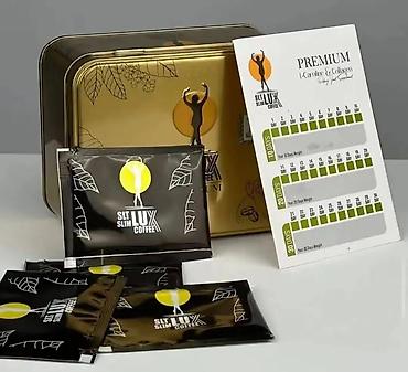 Чай, кофе, напитки: Məhsul: SLT SLIM LUX COFFEE – Premium qarışım Xüsusiyyətlər: - Qutuda — 1
