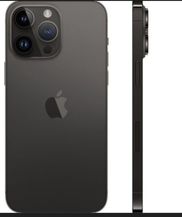 мини микрафон: IPhone 14 Pro, Б/у, 128 ГБ, Black Titanium, Зарядное устройство, 84 %