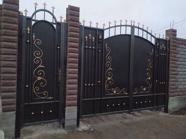 Откатные ворота: Изготовление ворот любой СЛОЖНОСТИ. Откатные и распошные гарантия 5 — 12