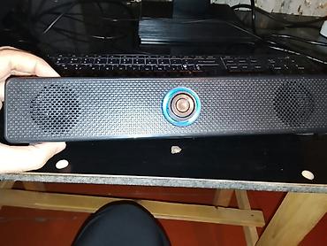 USB gücləndiricili kompüter səs paneli (soundbar). təzə kimi az