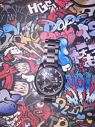Спортивные часы часы, TAG Heuer, Таймер и секундомер, Водонепроницаемые, Мужские, Б/у — 1