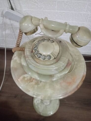 Другой домашний декор: Телефон из оникса, винтаж
