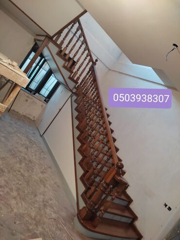 Digər tikinti xidmətləri: Sərfəli Qiymətdə Taxta Pilləkənlərin hazırlanması.Zəmanət var.Pulsuz — 27