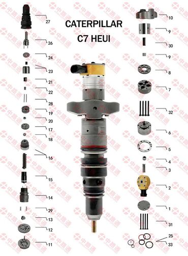 Fit for Caterpillar C7 Fuel Injector R10R4763 ve China Lutong is one