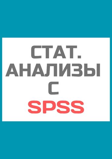 рамки на заказ: 1) SPSS статистические анализы данных. 2) Научная статья