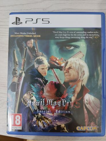 диски для ps5: Devil may cry 5 special edition 
идеальное состояние. только продажа