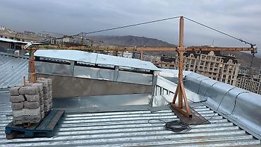 столба свет: Фасадная электрическая люлька (подвесная платформа) для высотных работ — 2