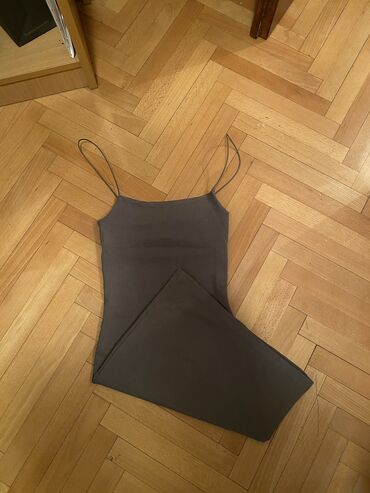 mona haljine nova kolekcija: Zara S (EU 36), color - Grey, Cocktail, With the straps