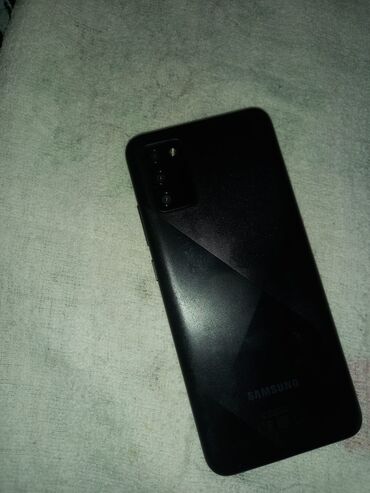 telafonlar: Samsung A02 S, 32 ГБ, цвет - Черный, Сенсорный, Две SIM карты, С документами
