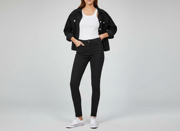 pull and bear kurtki wyprzedaż: PULL&BEAR, Jeansy damskie, rozmiar 2XS