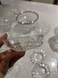 Посуда: Продам хрусталь,коньячный графин с двумя стаканчиками недорого — 8