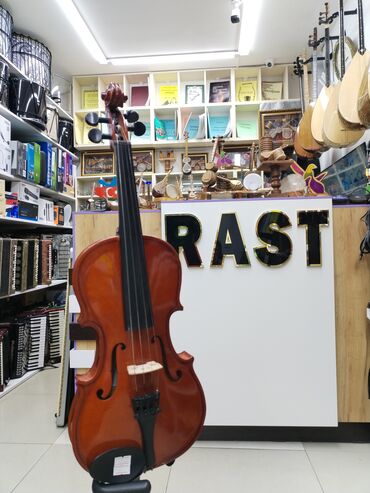 Skripkalar: Skripka "Stradivari Antonio" Ölçü 4*3 Rast musiqi alətləri mağazalar