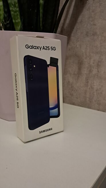 samsung a7: Samsung Galaxy A25, 256 ГБ, цвет - Синий, Отпечаток пальца, Две SIM карты, Face ID