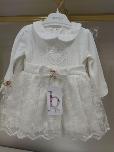 одежды для новорожденных: Комплект, цвет - Белый, Новый