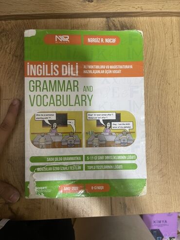 İngilis dili: Məhsul: İngilis dili “Grammar and Vocabulary” dərsliyi Müəllif: Nərgiz